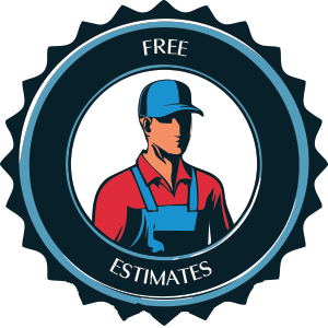 free estimates badge